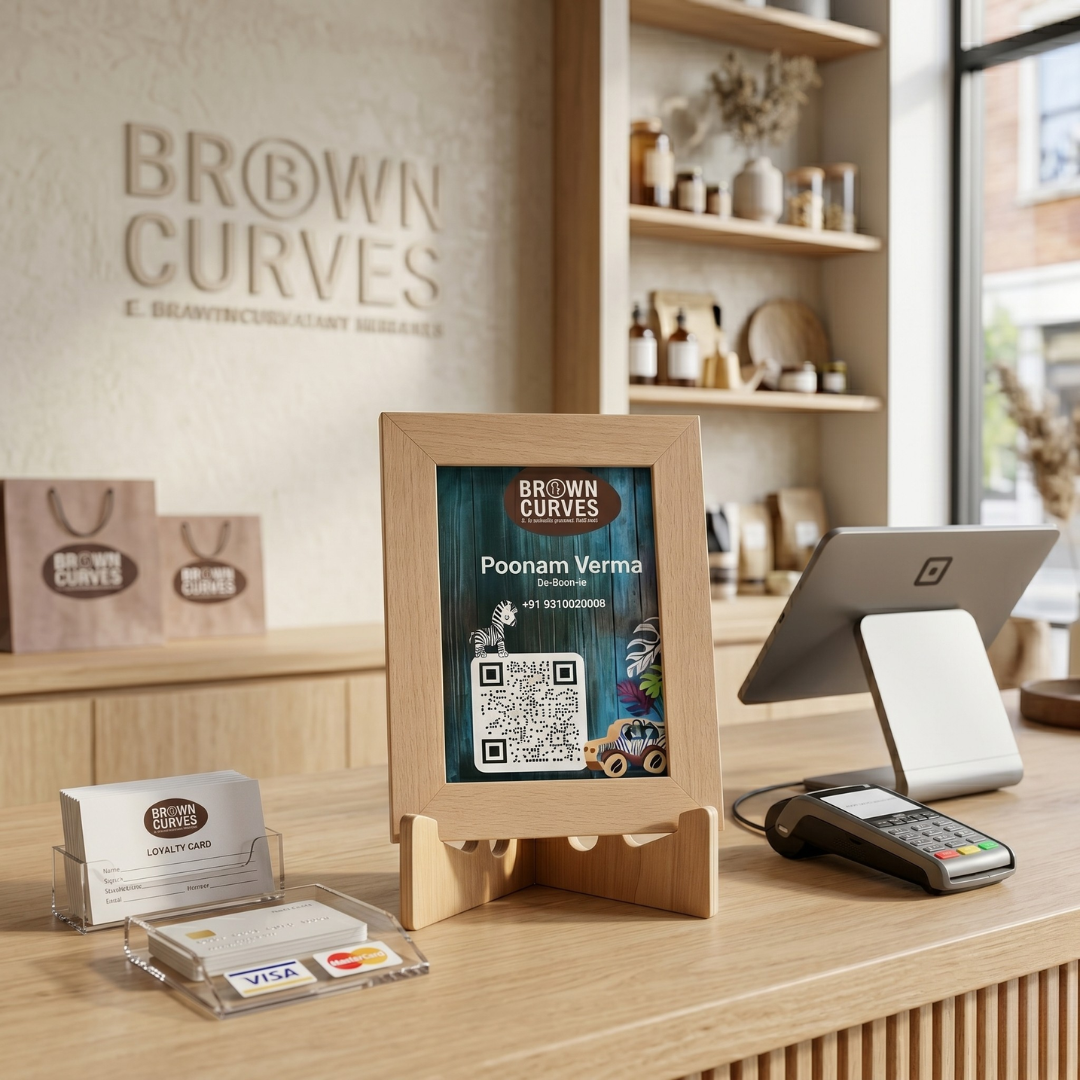 Standee - Wooden Decor