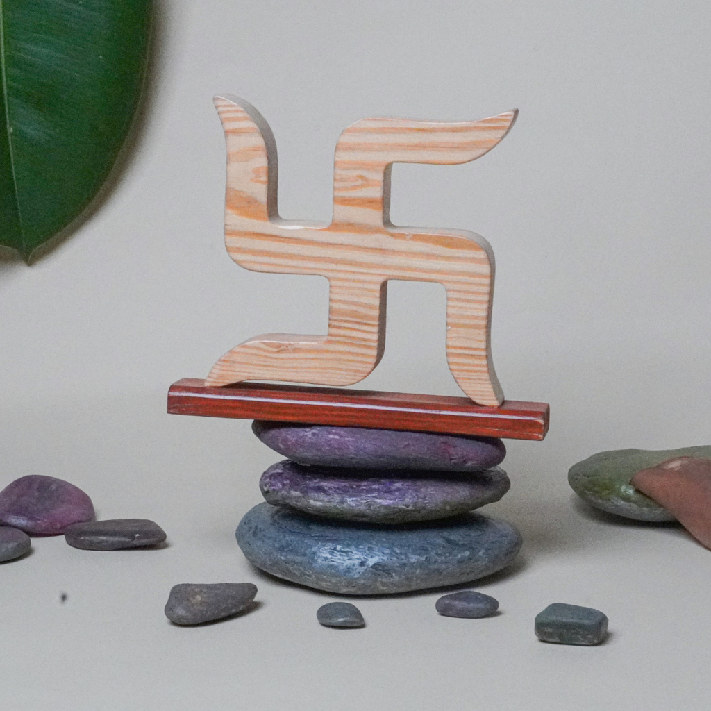Swastik - Wooden Decor