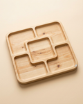 Square 5-Grid Tray