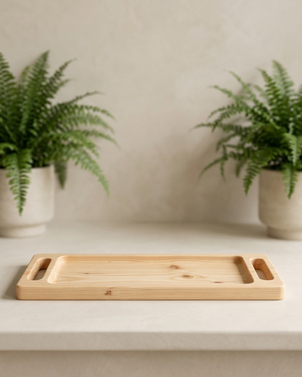 Long Cutout Tray