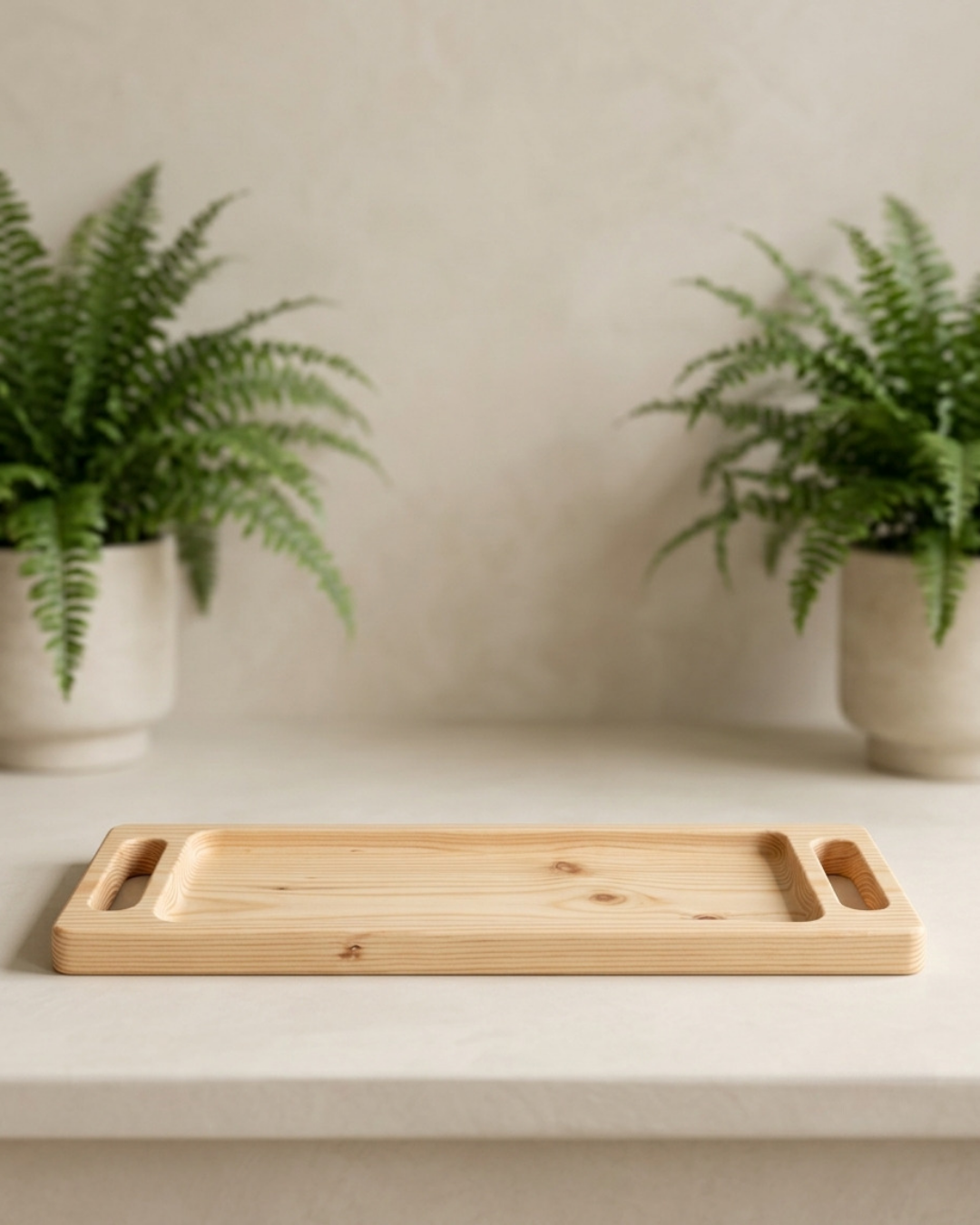 Long Cutout Tray