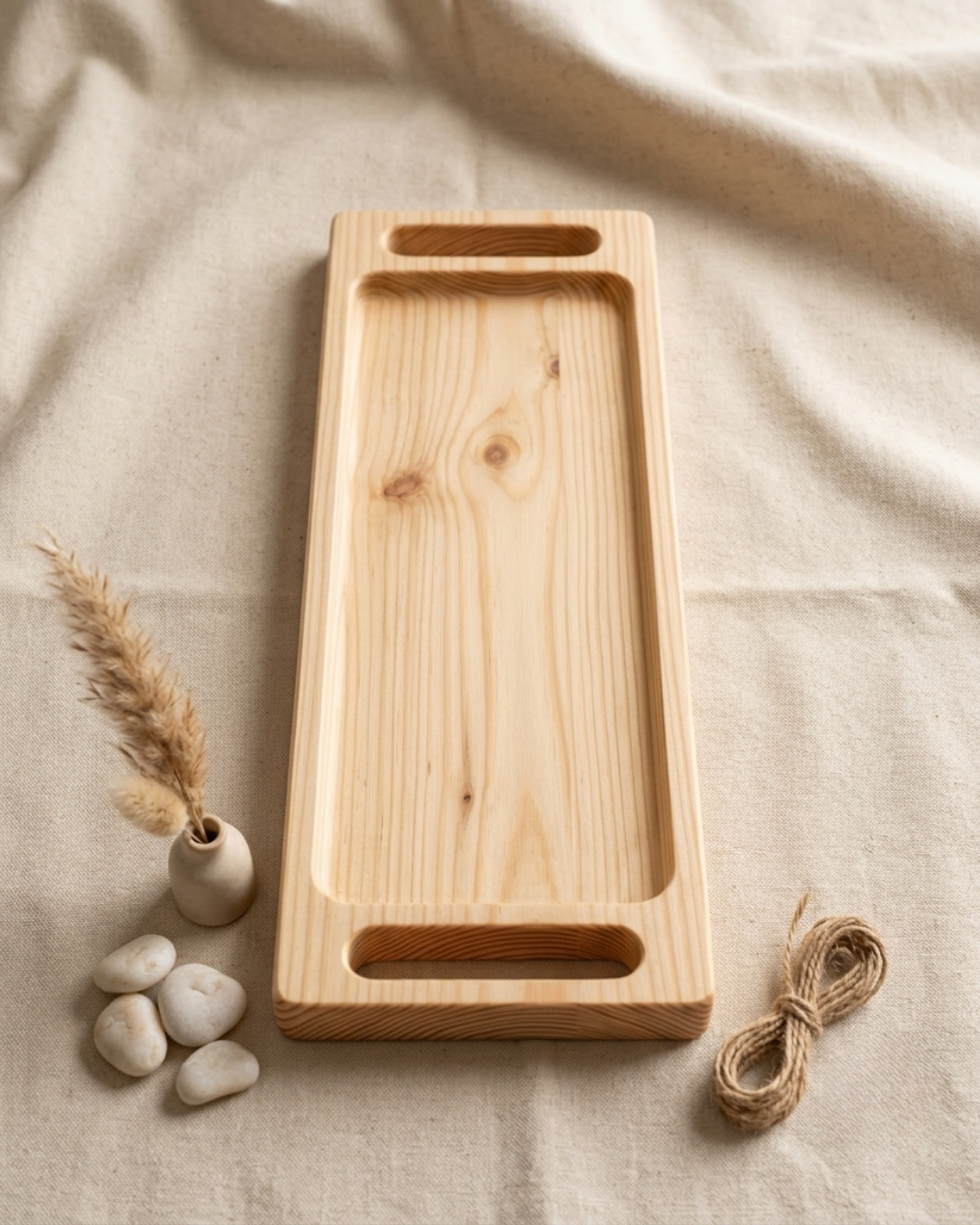 Long Cutout Tray