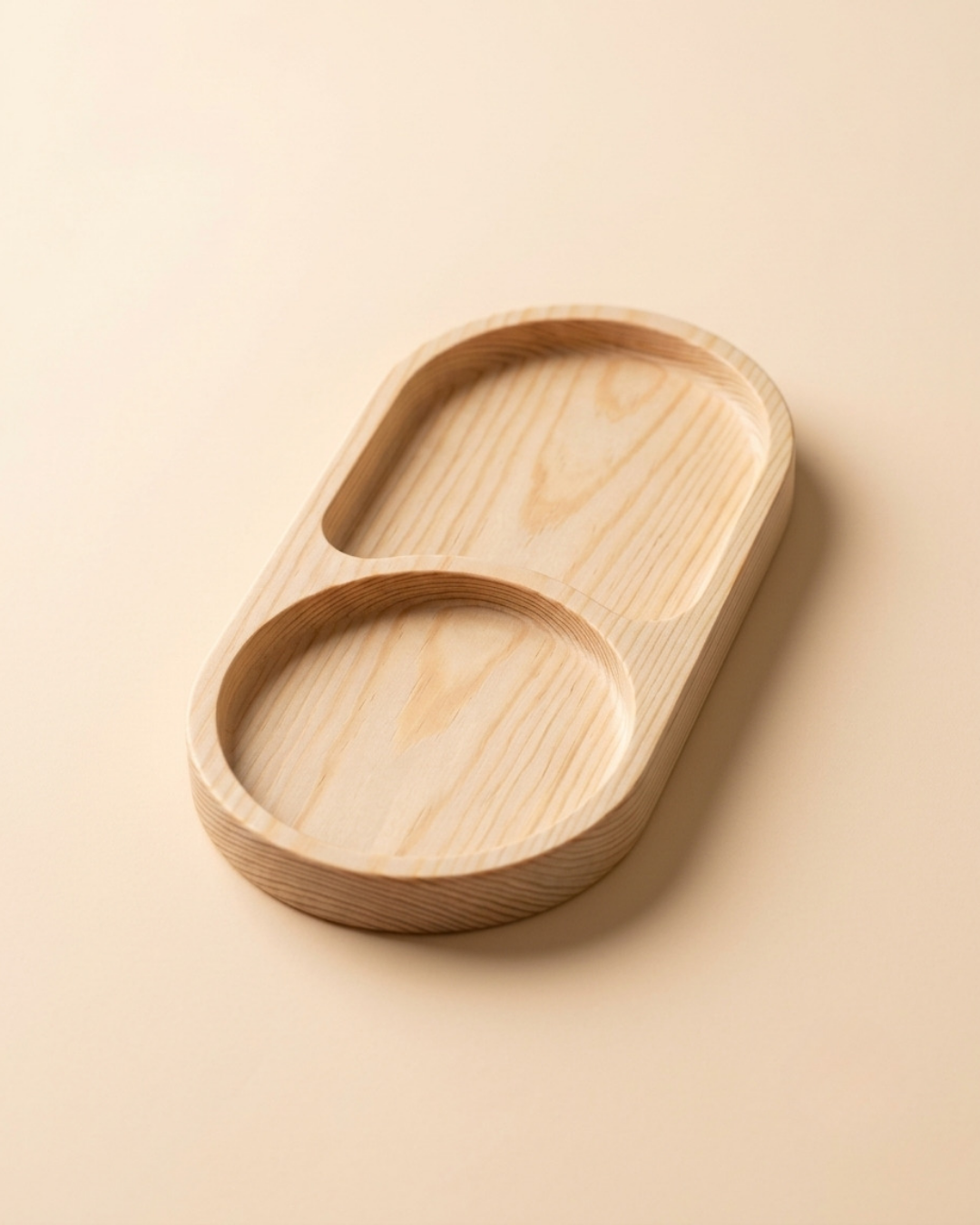 Dual Round Platter