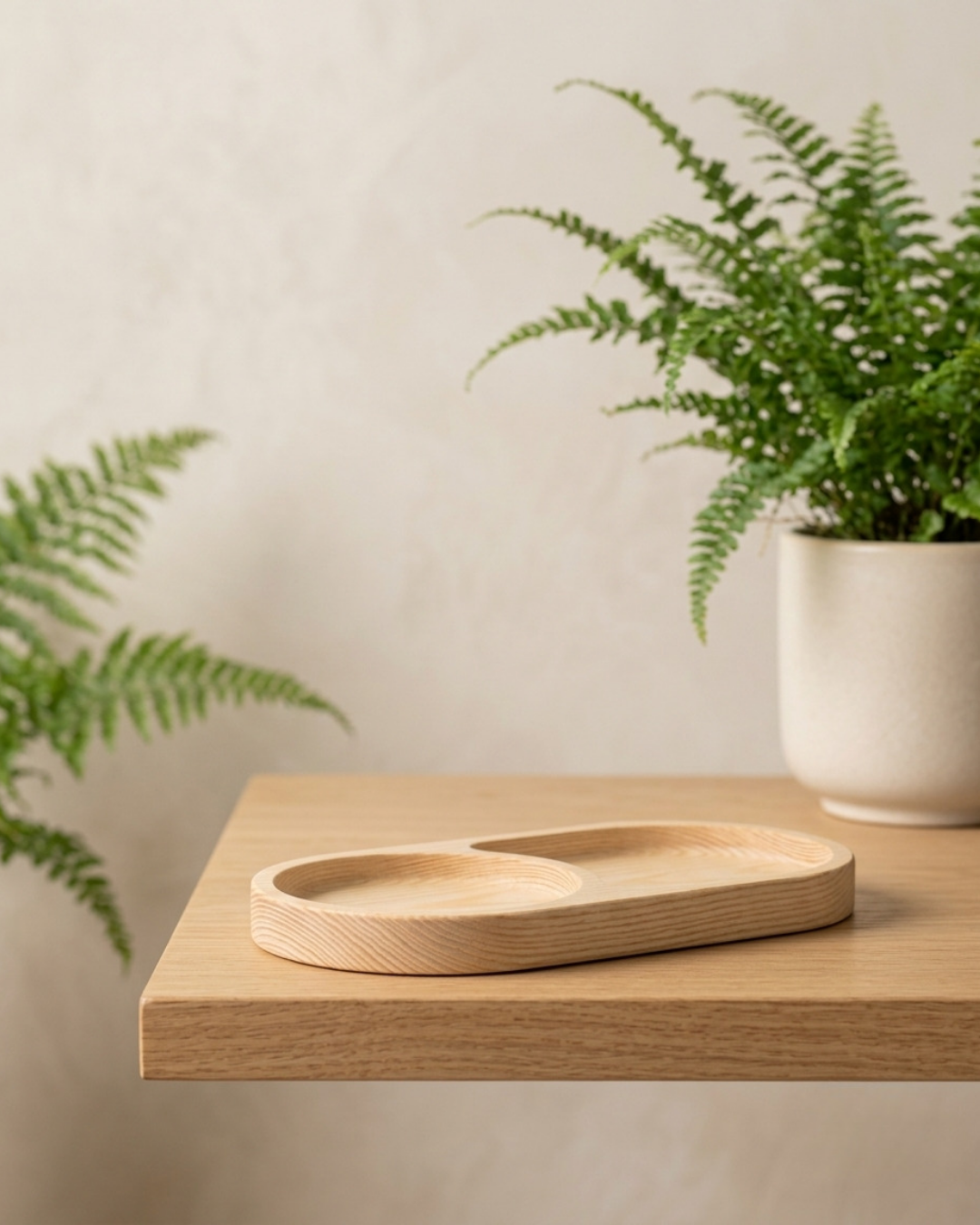 Dual Round Platter