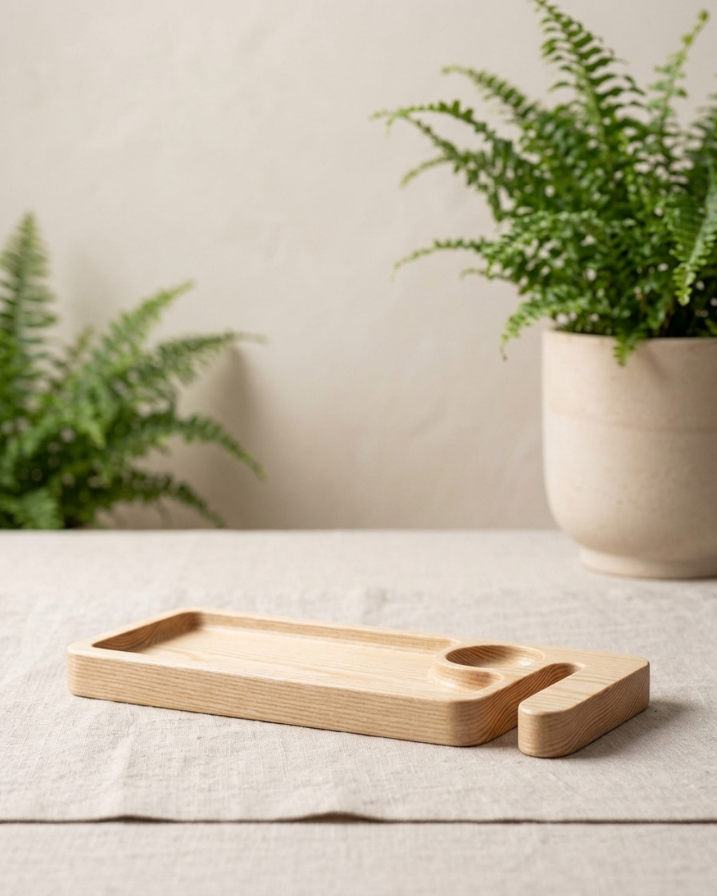 Snack Platter Tray With Handle