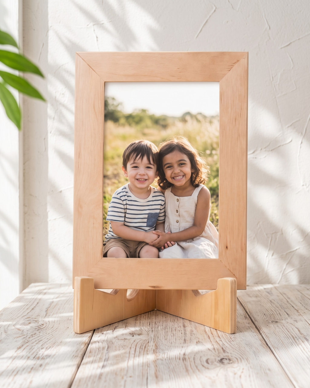 Handcrafted Wooden Standee – Elegant & Sustainable Home Décor