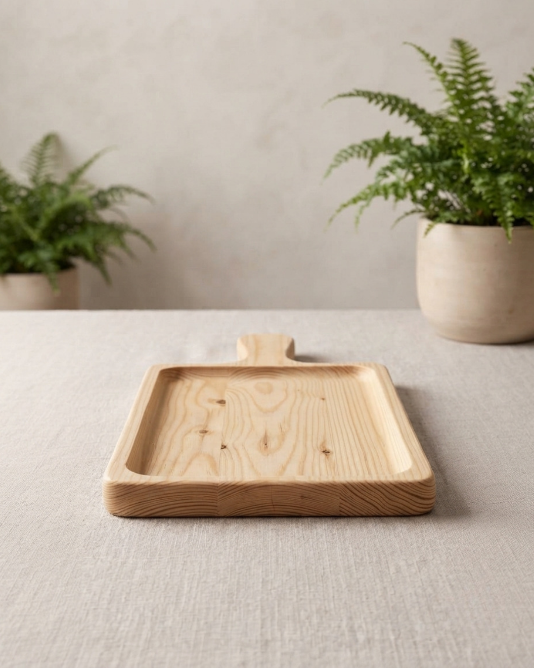 Rectangular Handle Tray