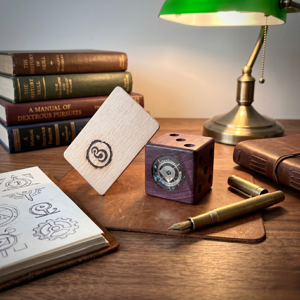 Handcrafted Wooden Dice Set – Elegant, Eco‑Friendly & Durable