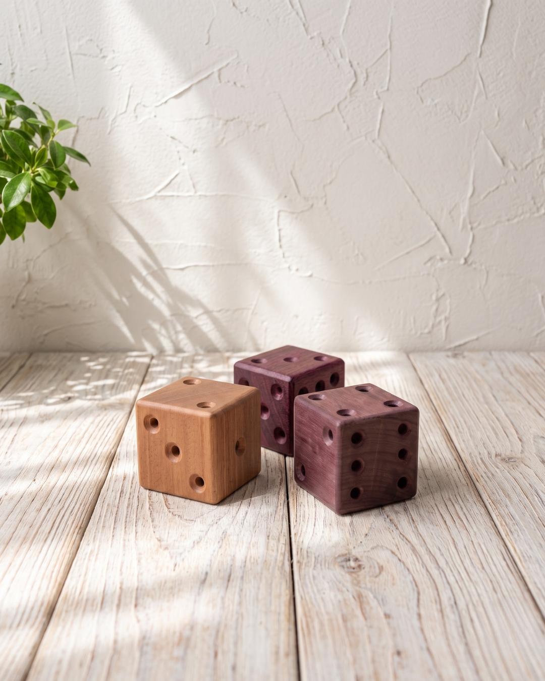 Handcrafted Wooden Dice Set – Elegant, Eco‑Friendly & Durable