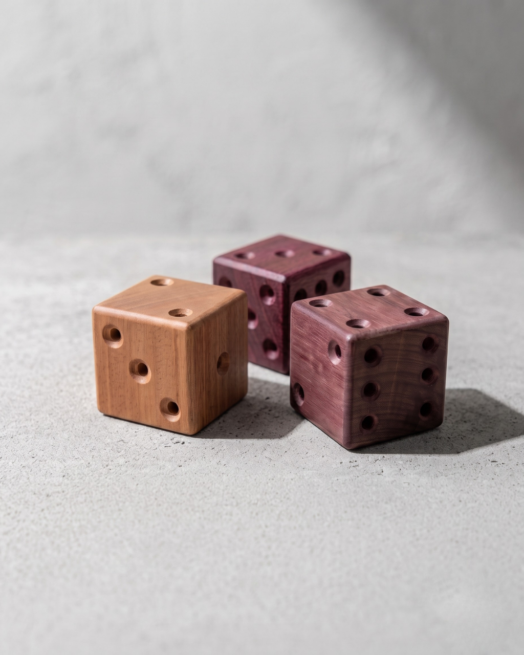 Handcrafted Wooden Dice Set – Elegant, Eco‑Friendly & Durable