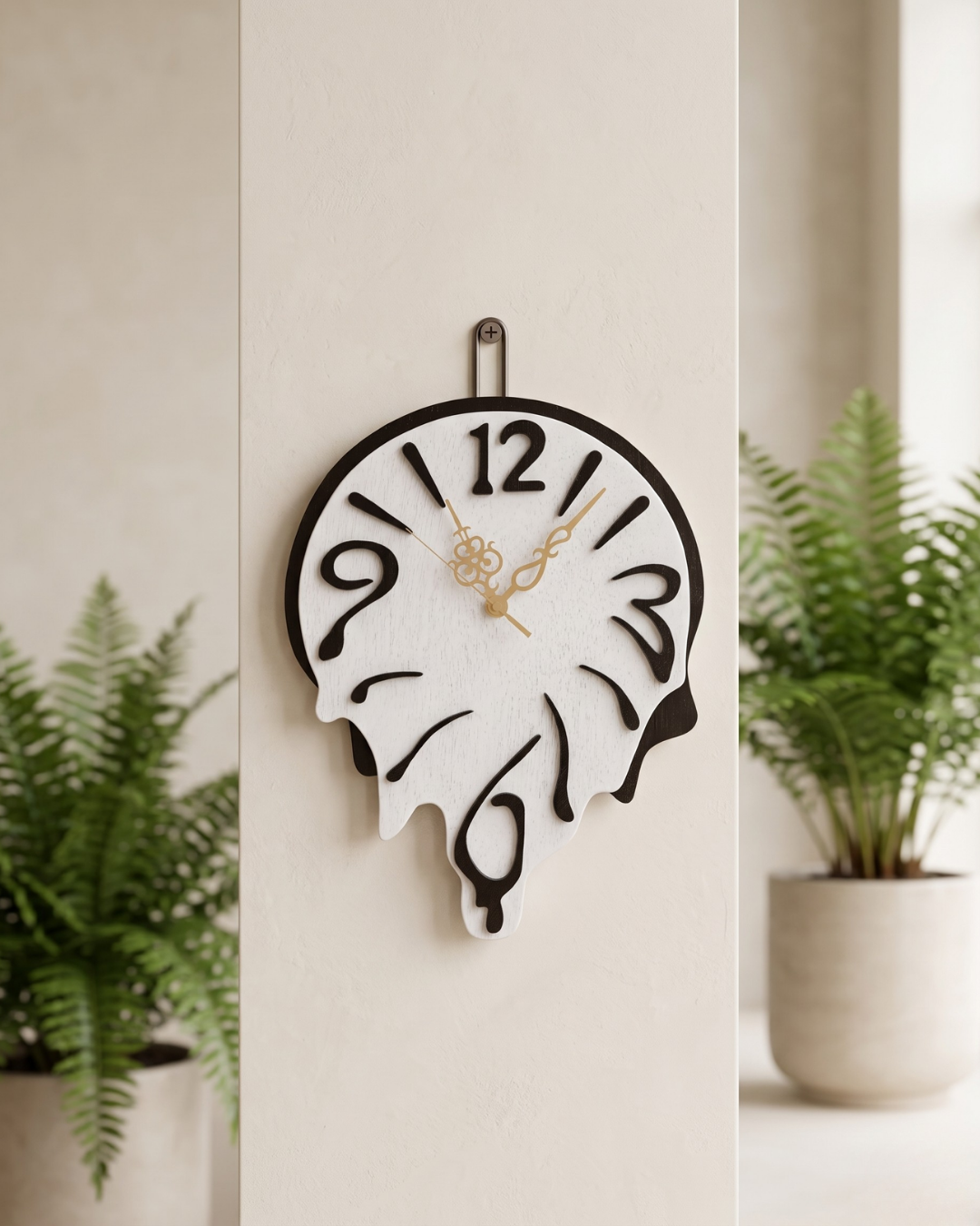 Surreal Melting Wall Clock – Artistic Décor Piece