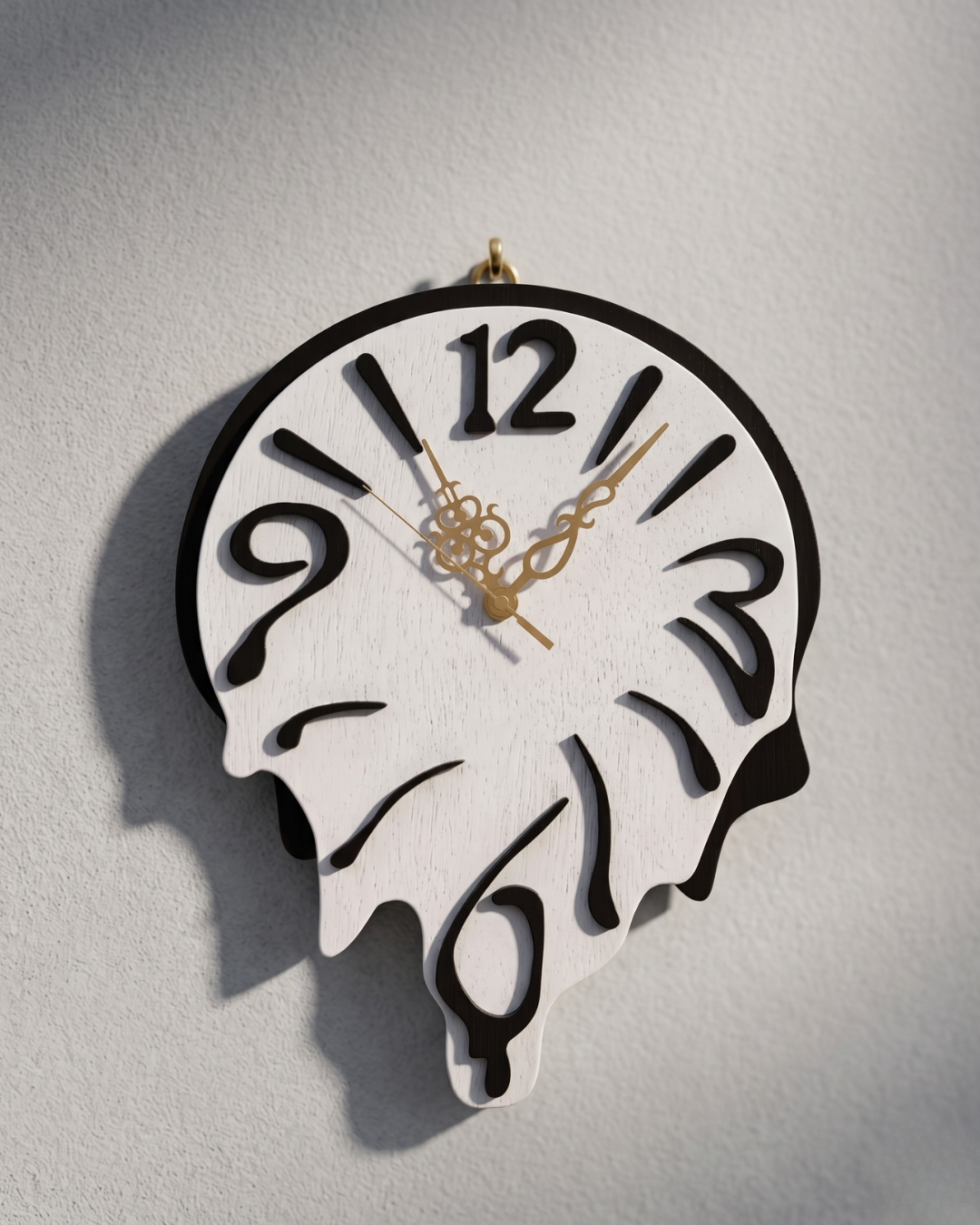 Surreal Melting Wall Clock – Artistic Décor Piece
